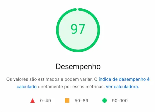 Avaliação PageSpeed 2