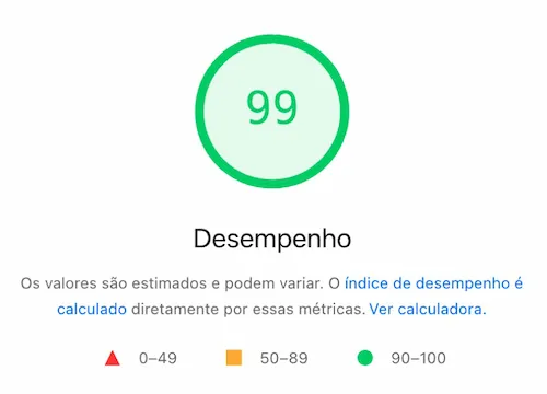 Avaliação PageSpeed 4
